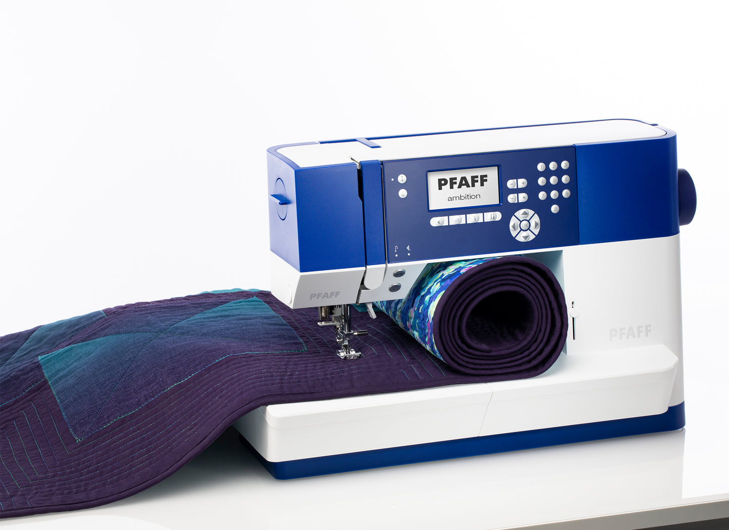 PFAFF ambition 610 Blue Sewing Machine