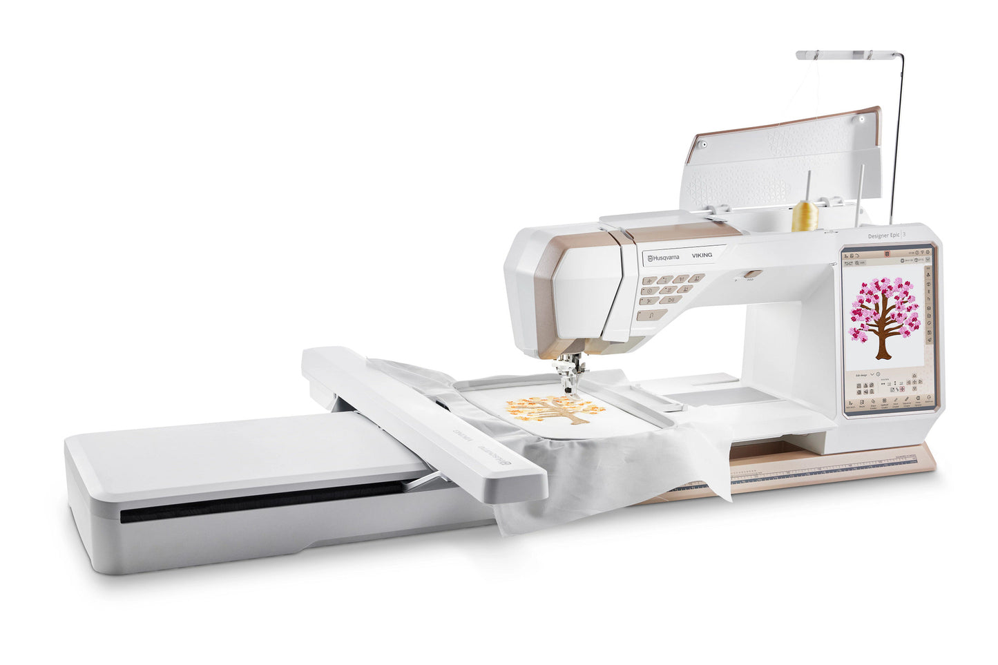 HUSQVARNA VIKING DESIGNER EPIC 3 Sewing & Embroidery Machine Starlight Bronze