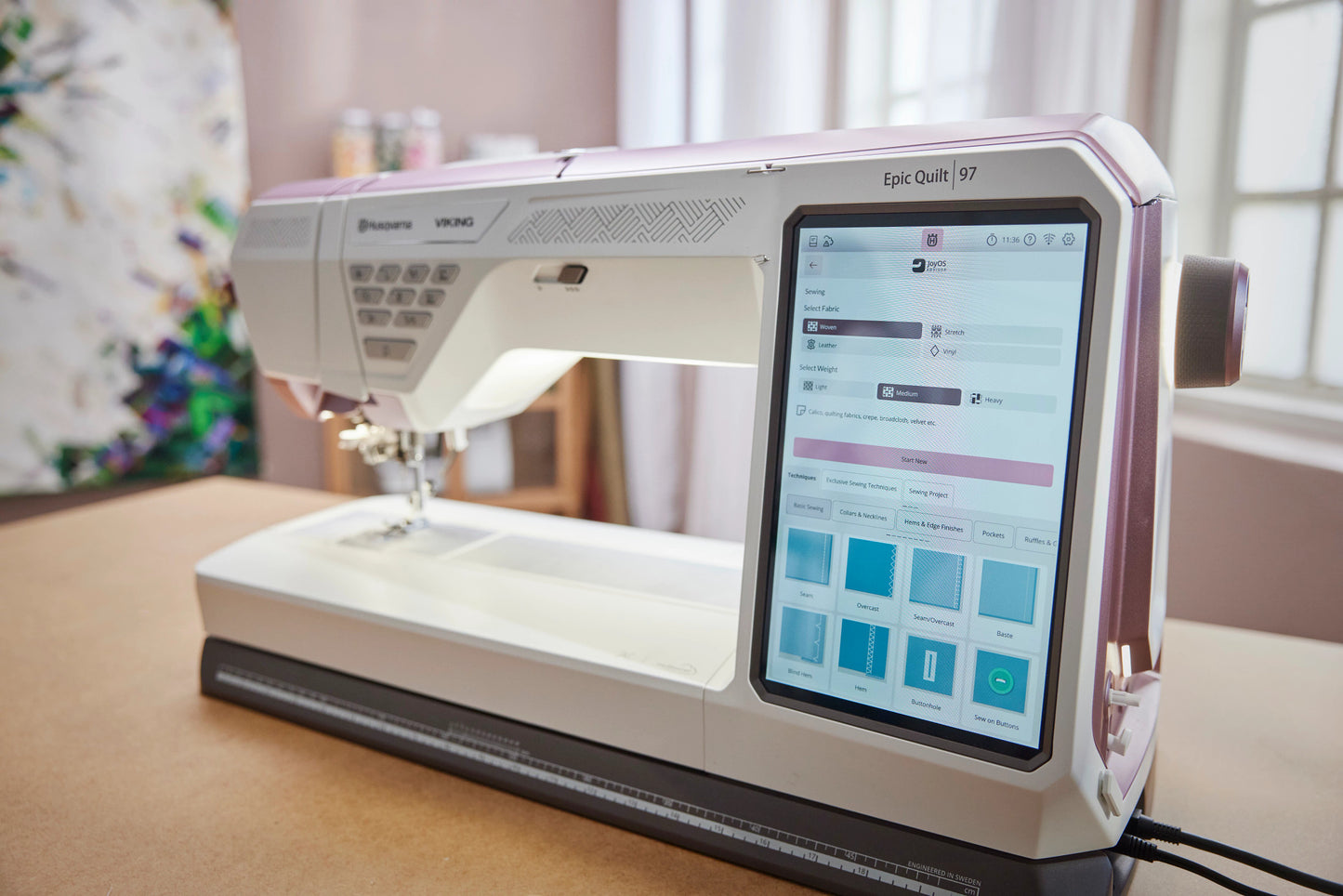 HUSQVARNA VIKING EPIC QUILT 97 Sewing Machine