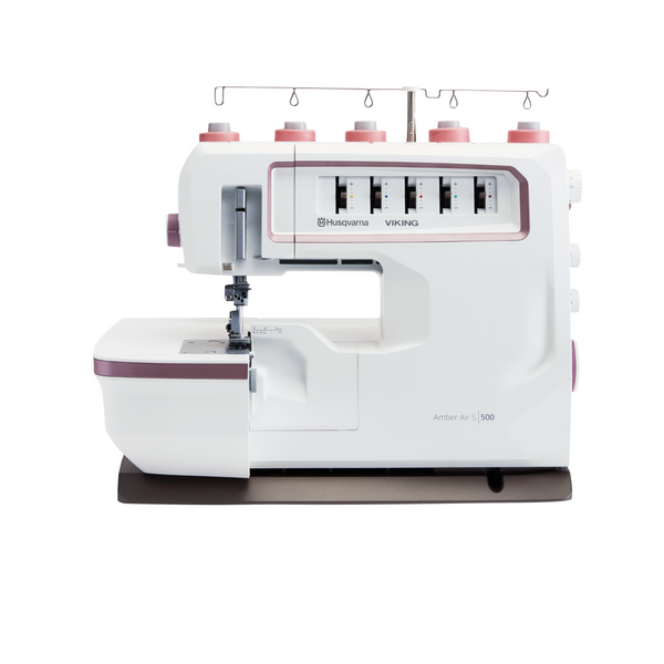 HUSQVARNA VIKING AMBER Air S | 500 Coverlock Machine – heirloomcreations