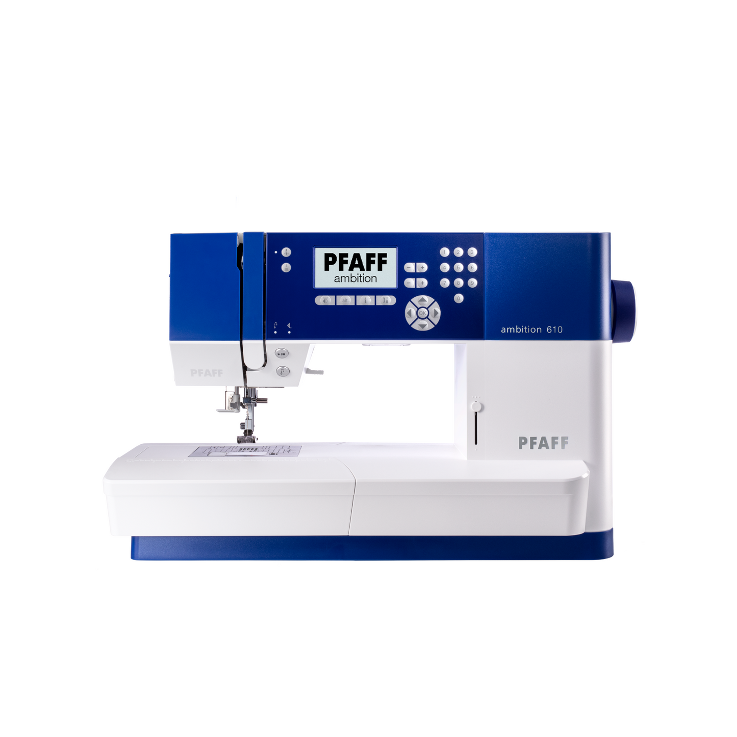 PFAFF ambition 610 Blue Sewing Machine