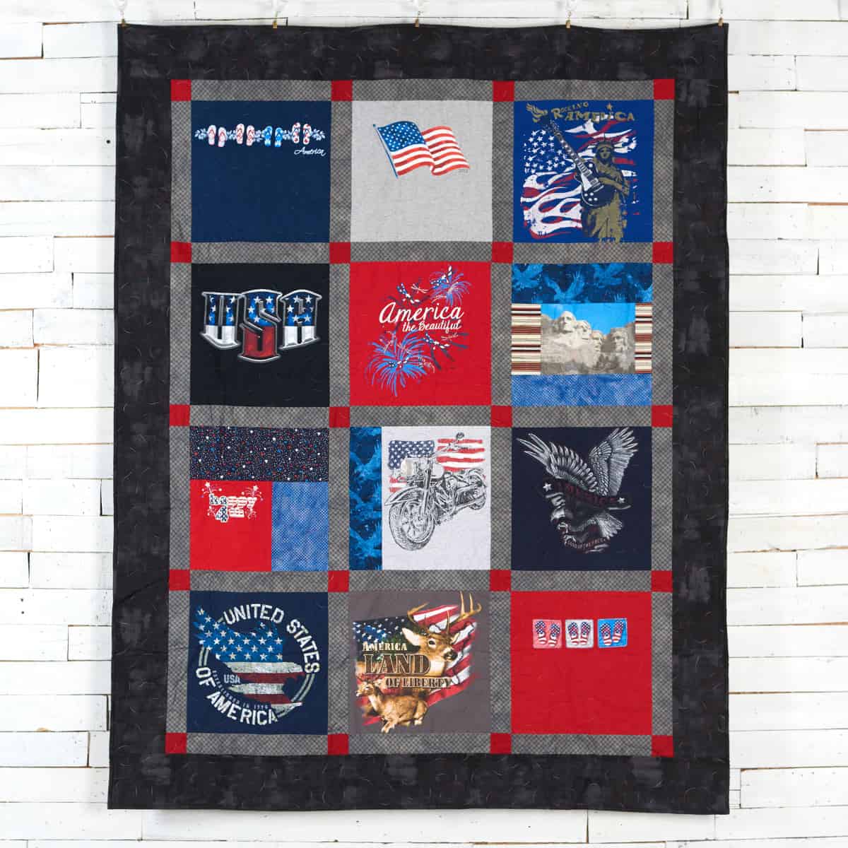 How to Make a TShirt Quilt from Start to Finish