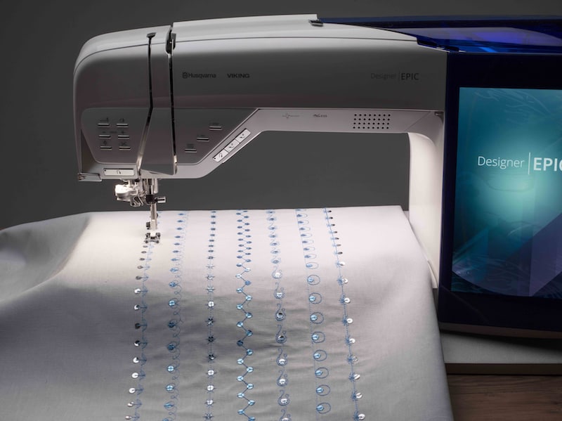 Sequence Stitches and Illuminated Sewing Area
