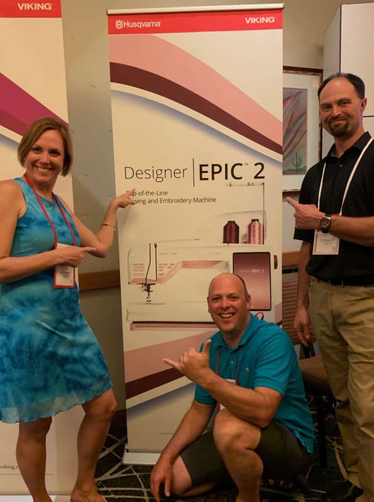 Husqvarna Viking Designer EPIC 2 Convention Highlights Heirloom Creations